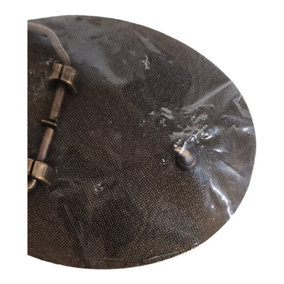 Korean War Veteran Brass Belt Buckle Military Collectible Dragon & Flags - Picture 7 of 7